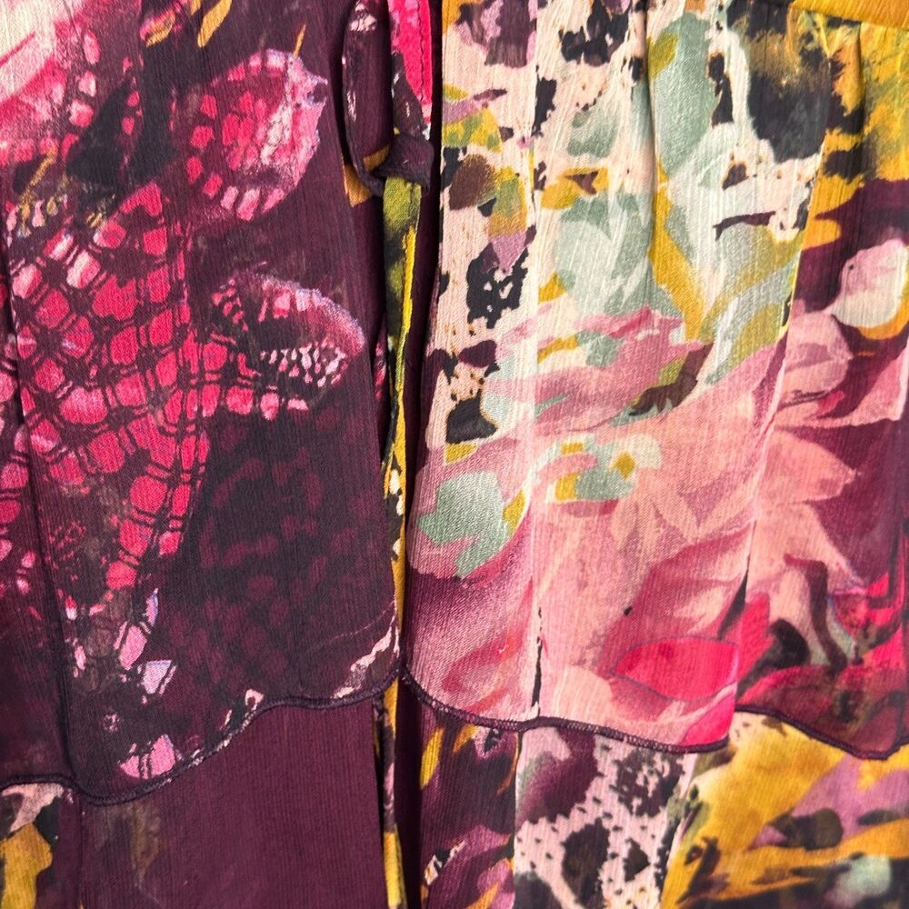 V Christina Romatic Boho Top Medium - Picture 5 of 12
